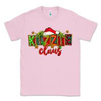 Bubblegum Pink Christmas kizzie claus Classic Tee - FaDigitalArtStudio