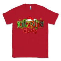 Red Christmas kizzie claus Classic Tee - FaDigitalArtStudio
