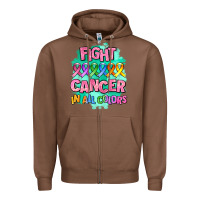 Chestnut fight cancer in all colors Zipper Hoodie - AdoDesignShop