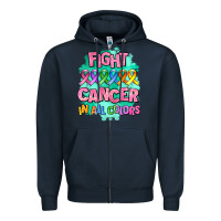 Navy fight cancer in all colors Zipper Hoodie - AdoDesignShop