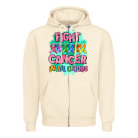 Sandshell fight cancer in all colors Zipper Hoodie - AdoDesignShop