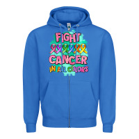 True Royal fight cancer in all colors Zipper Hoodie - AdoDesignShop