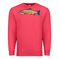 Cardinal Rainbow Trout Premium Sweatshirt - LillyAllenDesigns