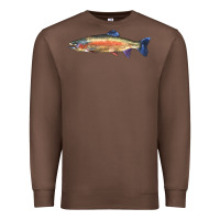 Chestnut Rainbow Trout Premium Sweatshirt - LillyAllenDesigns