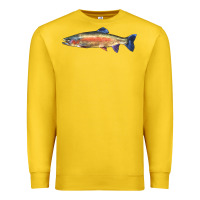 Lemon Rainbow Trout Premium Sweatshirt - LillyAllenDesigns