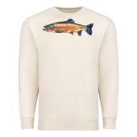 Sandshell Rainbow Trout Premium Sweatshirt - LillyAllenDesigns