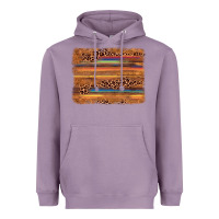 Lavender leopard serape background Heavyweight Hoodie - AdoDesignShop