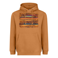 Meerkat leopard serape background Heavyweight Hoodie - AdoDesignShop