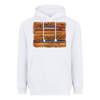 White leopard serape background Heavyweight Hoodie - AdoDesignShop