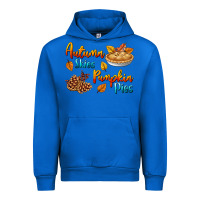 Cobalt Autumn Skies Pumpkin Pies Urban Hoodie - BundleAndBundleShop