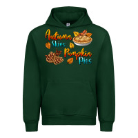Forest Green Autumn Skies Pumpkin Pies Urban Hoodie - BundleAndBundleShop