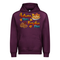 Mauve Wine Autumn Skies Pumpkin Pies Urban Hoodie - BundleAndBundleShop