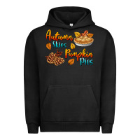 Pigment Black Autumn Skies Pumpkin Pies Urban Hoodie - BundleAndBundleShop
