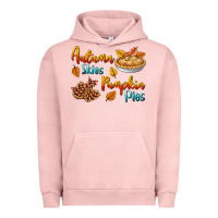 Pigment Salmon Autumn Skies Pumpkin Pies Urban Hoodie - BundleAndBundleShop