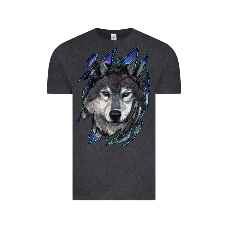 Wolf Scratch Mark Vintage Tee by RanaPortraitStore | Teevron