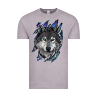 Vintage Zinc Wolf scratch mark Vintage Tee - RanaPortraitStore