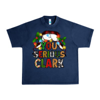 Navy you serious clark Urban Heavy Tee - Zillion Design Studio