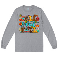 Heather Grey fall sweet fall Long Sleeve Tee - AdoDesignShop
