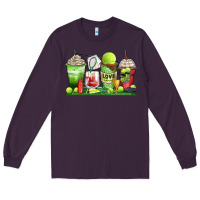 Plum tennis coffee cups Long Sleeve Tee - Zillion Design Studio