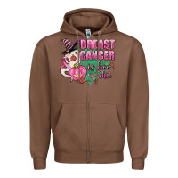 Chestnut breast cancer is boo shit Zipper Hoodie - AdoDesignShop