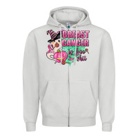 Dove Grey breast cancer is boo shit Zipper Hoodie - AdoDesignShop