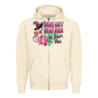 Sandshell breast cancer is boo shit Zipper Hoodie - AdoDesignShop