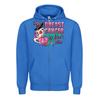 Breast Cancer Is Boo Shit Zipper Hoodie | Teevron