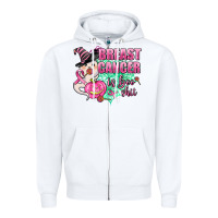 White breast cancer is boo shit Zipper Hoodie - AdoDesignShop