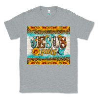 Heather Grey jesus saves tumbler Classic Tee - HRA Design Shop