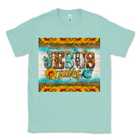 Seafoam jesus saves tumbler Classic Tee - HRA Design Shop