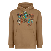 Toasted Coconut rodeo crazy bucking bronco cowboy Heavyweight Hoodie - Artiststas
