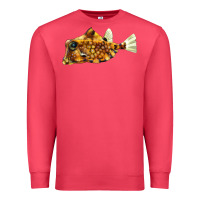 Cardinal humpback turretfish Premium Sweatshirt - LillyAllenDesigns