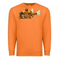 Carrot humpback turretfish Premium Sweatshirt - LillyAllenDesigns