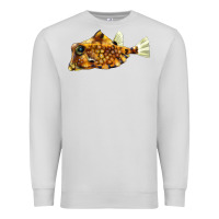 Dove Grey humpback turretfish Premium Sweatshirt - LillyAllenDesigns