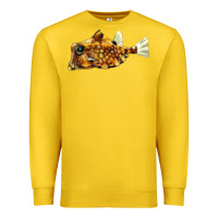 Lemon humpback turretfish Premium Sweatshirt - LillyAllenDesigns