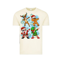 Vintage Arctic dabbing christmas Vintage Tee - Zillion Design Studio