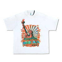 White retro freedom rocks billie wilder Urban Heavy Tee - texasbilliewilder