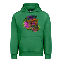 Emerald halloween spider web for patches Urban Hoodie - BundleAndBundleShop