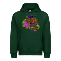 Forest Green halloween spider web for patches Urban Hoodie - BundleAndBundleShop