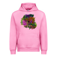 Fuchsia Pink halloween spider web for patches Urban Hoodie - BundleAndBundleShop