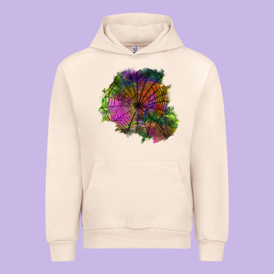 Halloween Spider Web For Patches Urban Hoodie Designed By Bundleandbundleshop