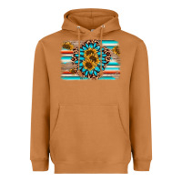 Meerkat gemstone sunflower background Heavyweight Hoodie - AdoDesignShop