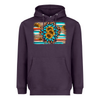 Plum gemstone sunflower background Heavyweight Hoodie - AdoDesignShop