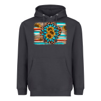 Smoke gemstone sunflower background Heavyweight Hoodie - AdoDesignShop