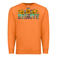 Carrot western believe sunflowers flowers Premium Sweatshirt - BarkalooDesign