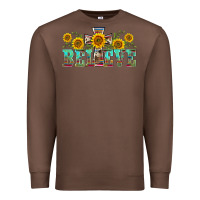 Chestnut western believe sunflowers flowers Premium Sweatshirt - BarkalooDesign