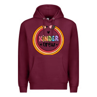 Burgundy kinder crew Premium Hoodie - MaliasSmallBusiness