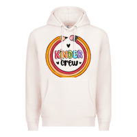 Pale Pink kinder crew Premium Hoodie - MaliasSmallBusiness