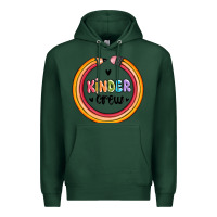 Sports Green kinder crew Premium Hoodie - MaliasSmallBusiness