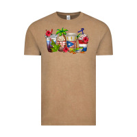 Vintage Coffee puerto rico coffee cups Vintage Tee - texasbilliewilder
